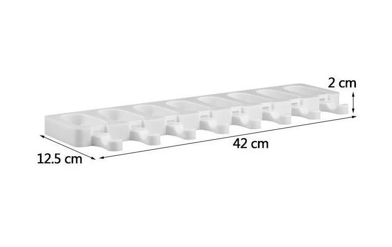 X2 Moldes De Silicona Para Helados Molde Paletas Helado 8cavid-4