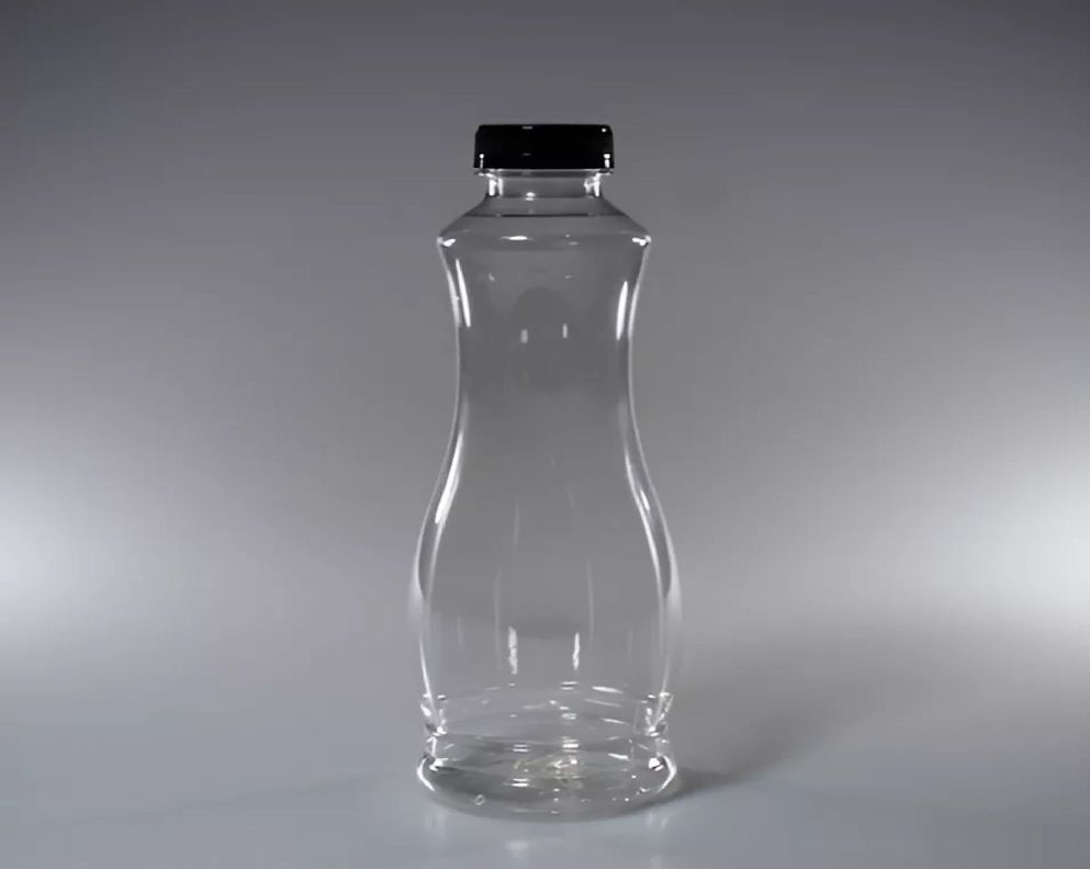 Pack 6 Botellas Plasticas Transparentes Botella C/tapa 800ml-1