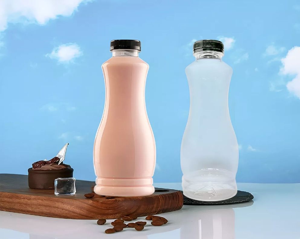 Pack 6 Botellas Plasticas Transparentes Botella C/tapa 800ml-3