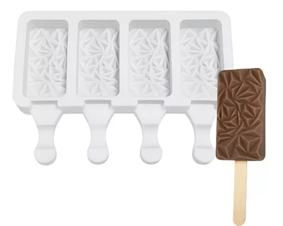 Molde Helados Moldes De Silicona Reposteria Molde Paletas-0