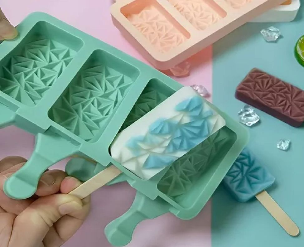 Molde Helados Moldes De Silicona Reposteria Molde Paletas-3