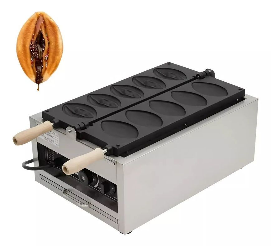 Maquina Para Waffles Wafleras Con Formas Wafles Vagina 3000w-1