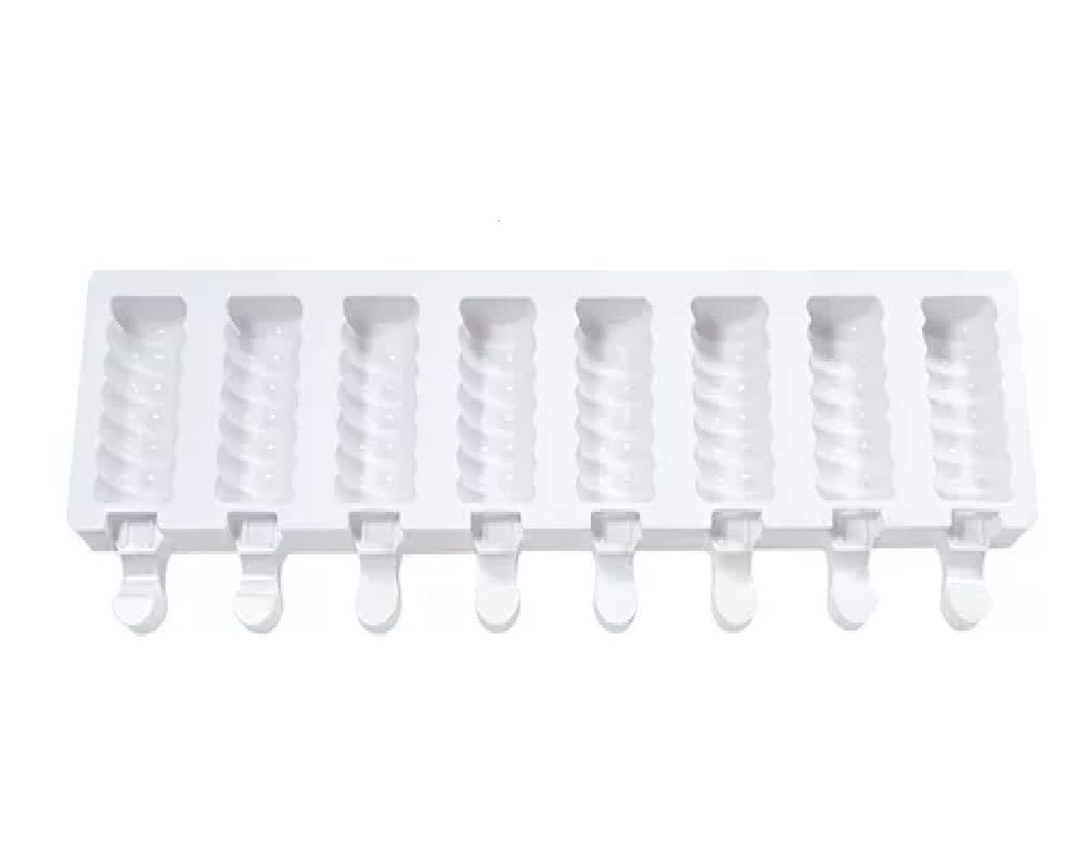 Molde Helado Silicona Molde Helados Moldes Paletas Espiral-0