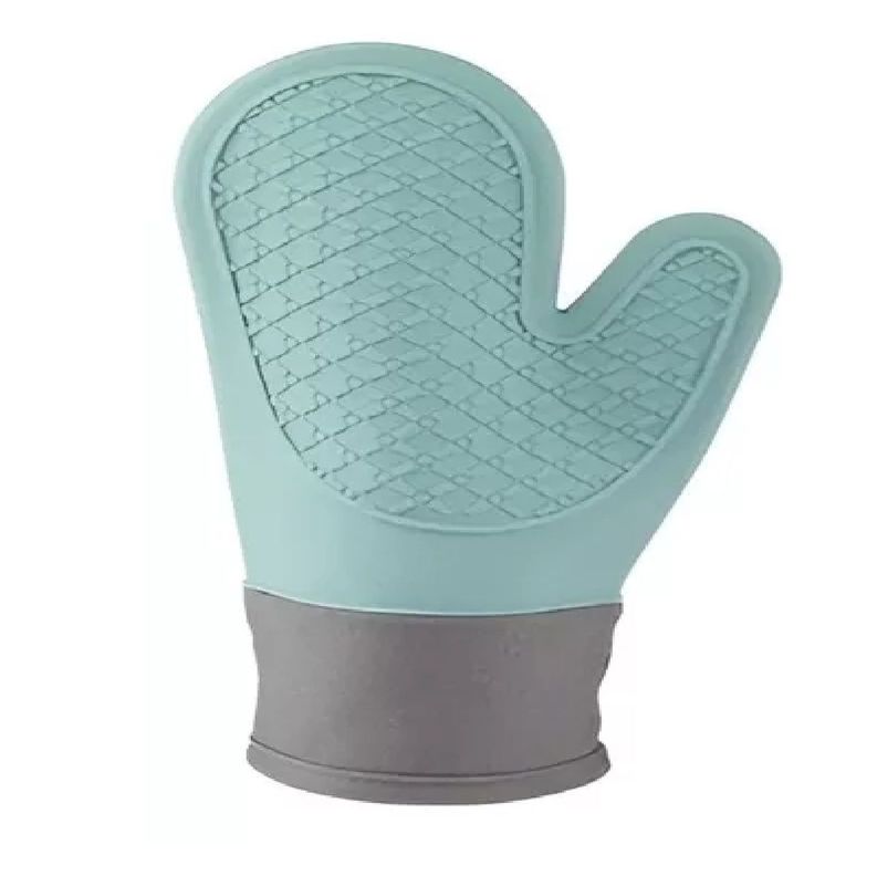 Pack X2 Guantes Silicona Para Horno Toma Olla Guante Cocina 27 Cm-0