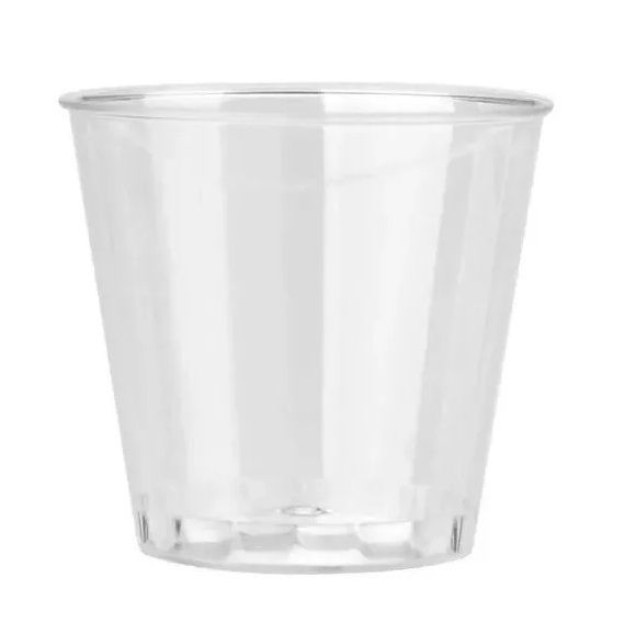 100 Vasos Desechable Vaso Plastico Vasos Acrilicos 210ml/7oz-5