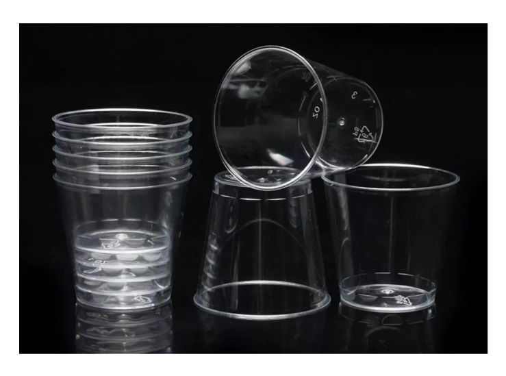 100 Vasos Desechable Vaso Plastico Vasos Acrilicos 210ml/7oz-1
