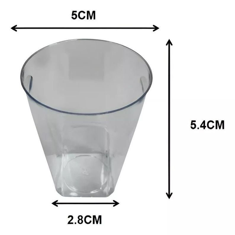 Set X20 Vasos Plasticos Pocillos Para Postres Vasos Shot 2oz-5