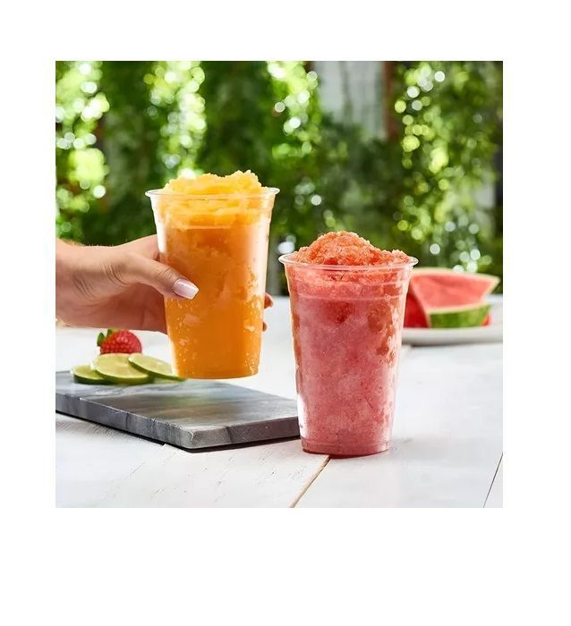 100 Vaso Plastico Desechable Vasos Transparentes 16oz 500ml-7