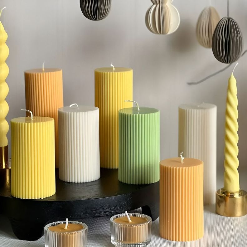 Molde Para Velas Moldes Para Hacer Velas Molde Vela Cilindro-5