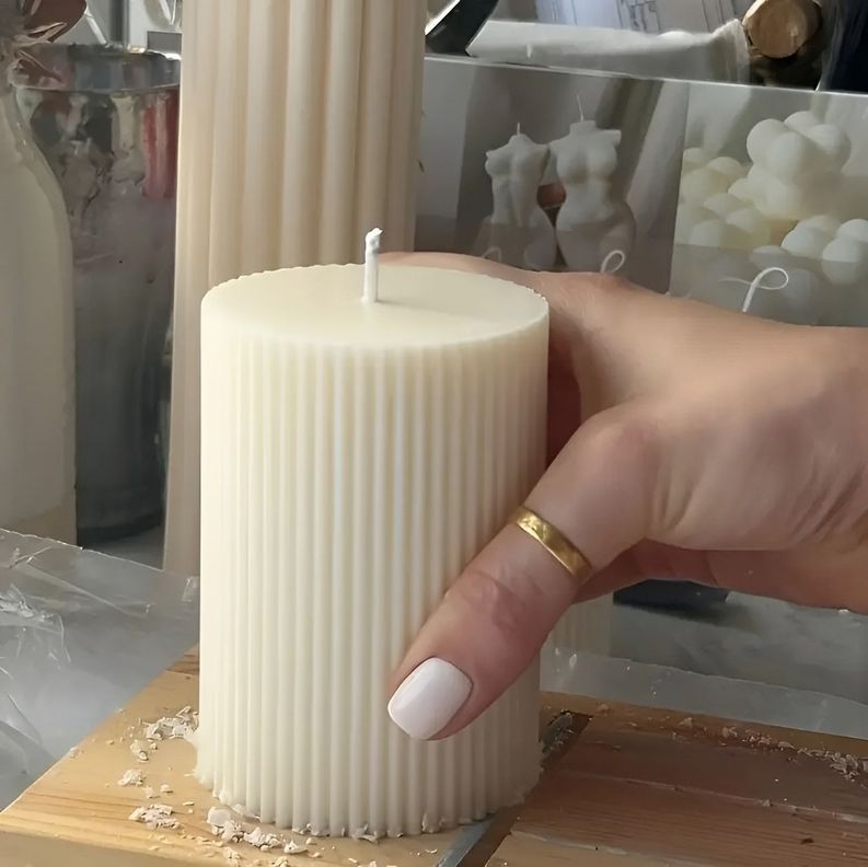 Molde Para Velas Moldes Para Hacer Velas Molde Vela Cilindro-7
