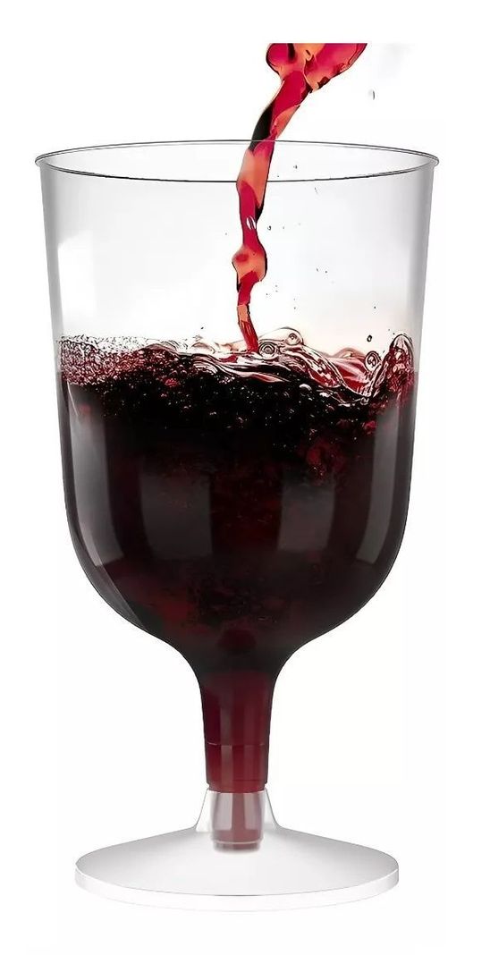 50 Copas De Vino Copa Acrilico Copa Plastico Copas 6oz/177ml-3