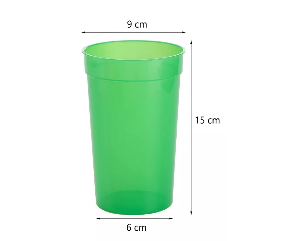 12 Vasos Plasticos Vasos Reutilizables Plasticos Vasos 450ml-2