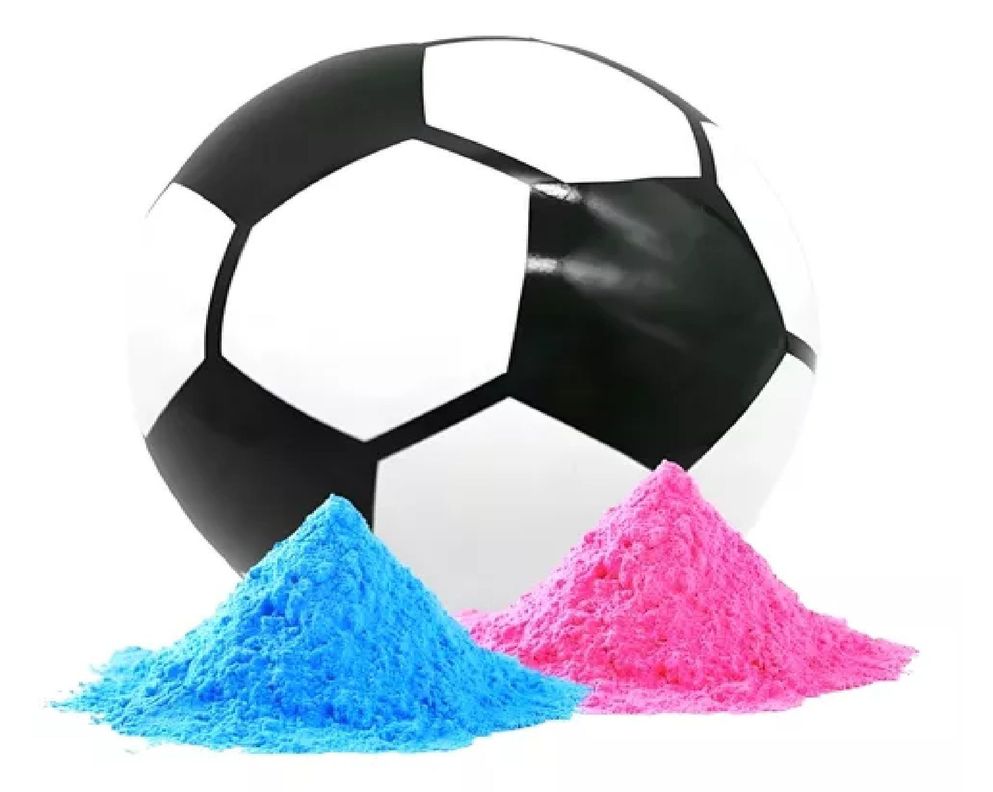 Balon Futbol Revelacion De Genero Balon Gender Reveal 14cm-1