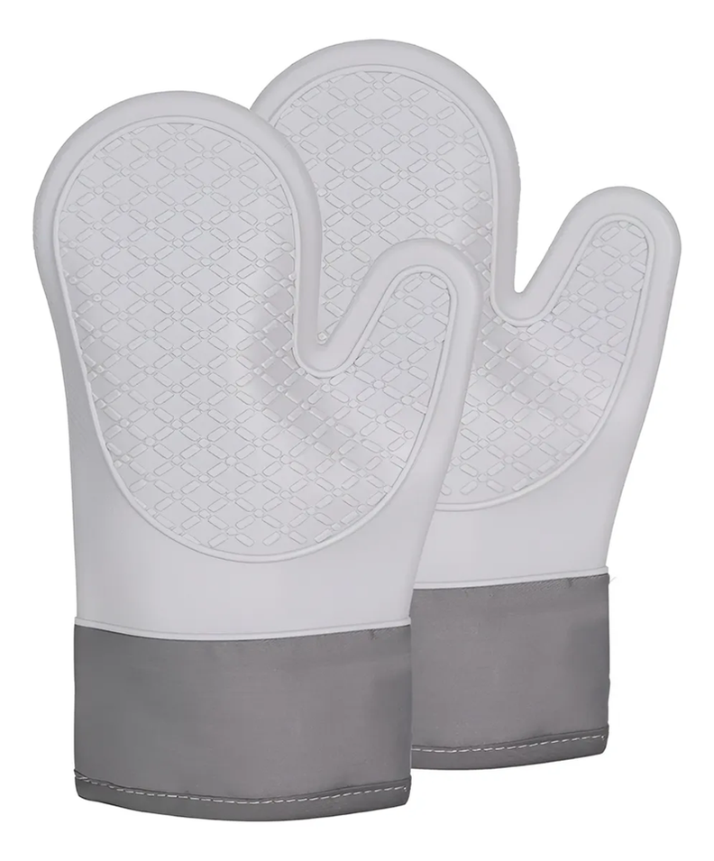 Pack X2 Guantes Silicona Para Horno Toma Olla Guante Cocina