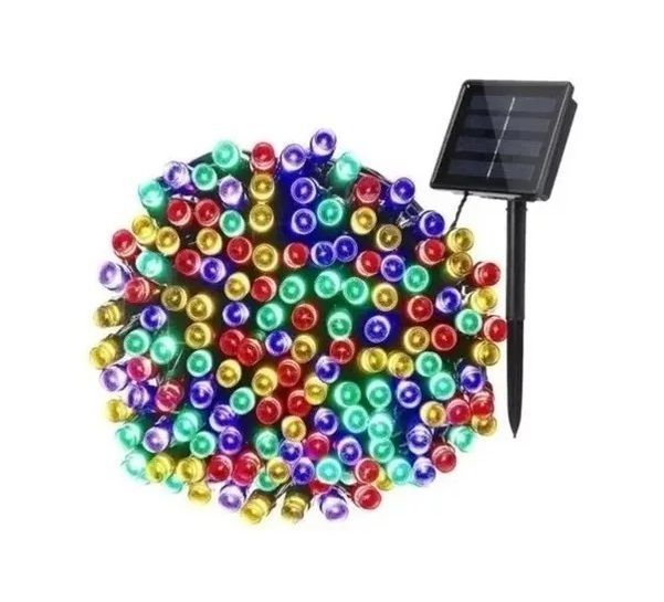 Solar Luces Navideñas Led 100l-0