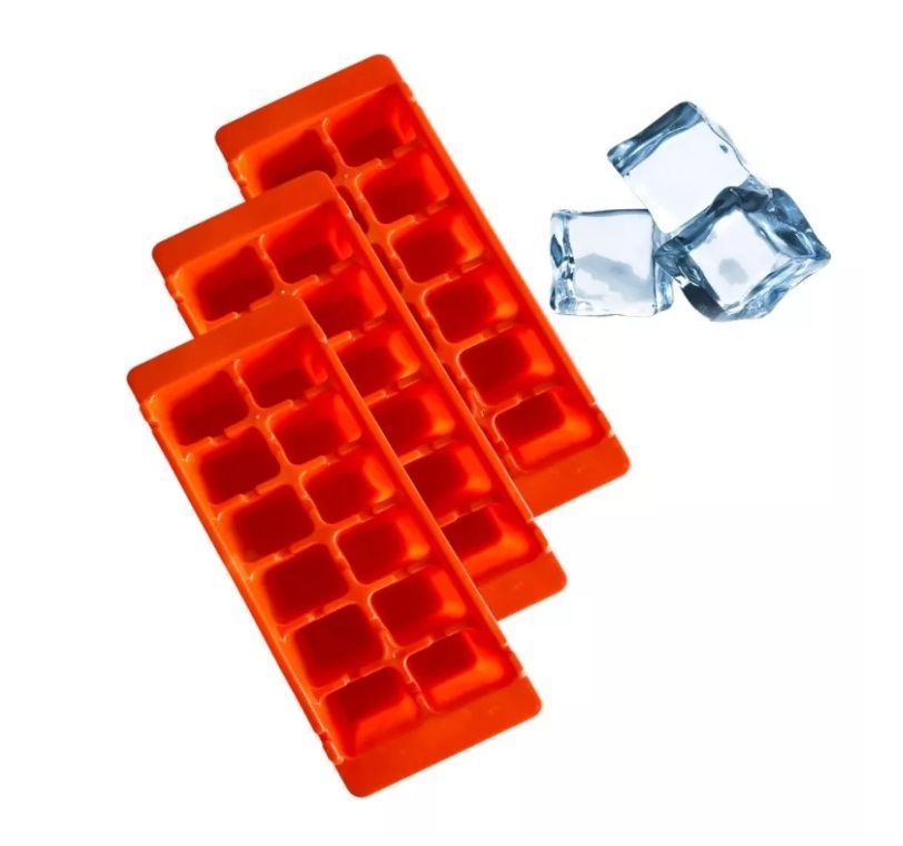 X3 Cubetas Hielo Cubetera Cubeta Hielo Molde Para Hielo 12c-0