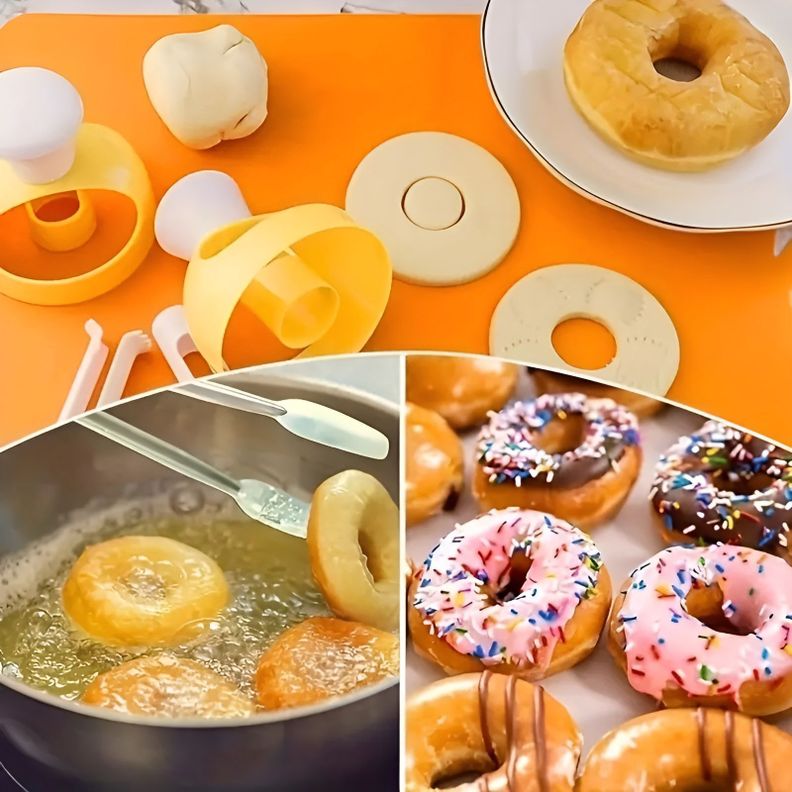Moldes Reposteria Molde Donuts Molde Cortador De Donas 8cm-1