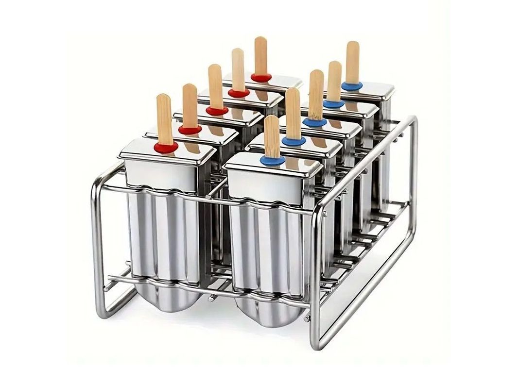Molde Helados Moldes Reposteria Molde Helado Paletas 10cav-0
