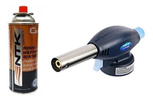 Pack 1 Soplete Portatil Soplete Cocina Soplete + Gas Butano -0