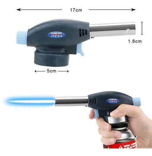 Pack 1 Soplete Portatil Soplete Cocina Soplete + Gas Butano -6