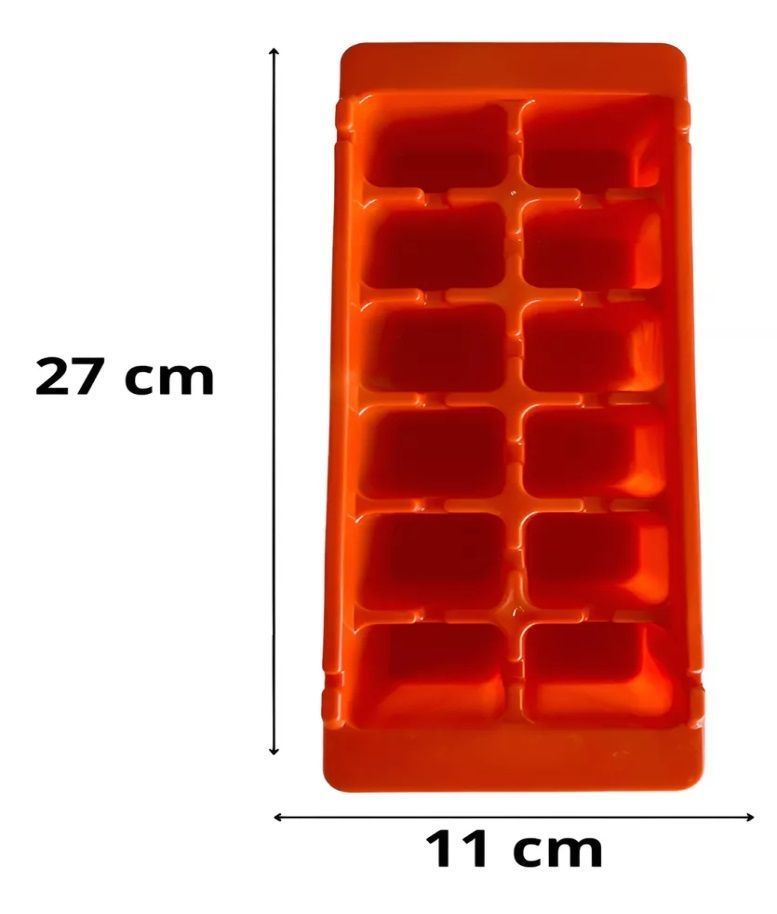 Cubetas Hielo Cubetera Cubeta Hielo Molde Para Hielo 12cav-2