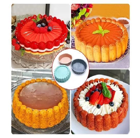 Moldes Reposteria Molde Torta Molde Queque Flor Sol 19x6cm-7