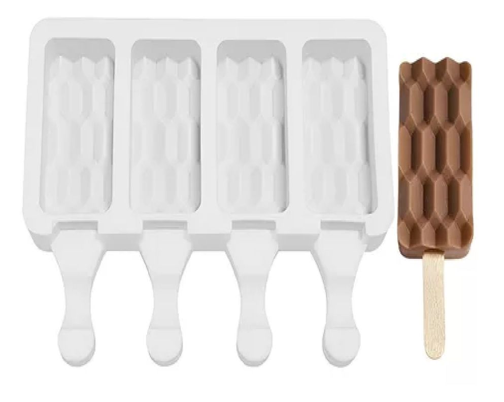 Moldes De Silicona Reposteria Molde Helados Molde Ladrillo-0
