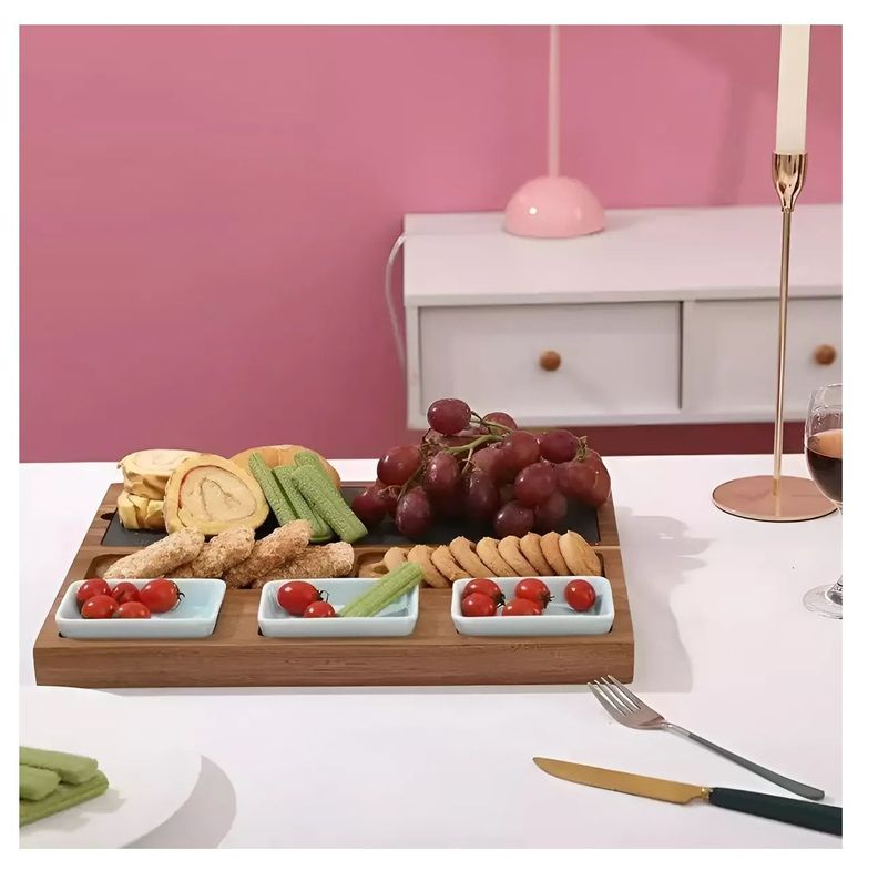 Tabla Rustica Tablas Para Queso Tablas Para Picar 39cm-2