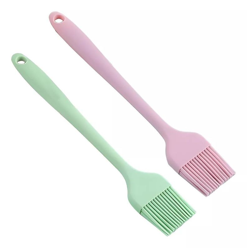 Brochas De Silicona Reposteria Utensilios Cocina Pincel 26cm-0