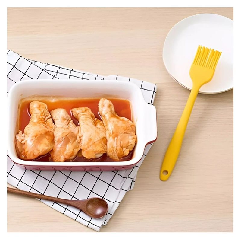 Brochas De Silicona Reposteria Utensilios Cocina Pincel 26cm-3