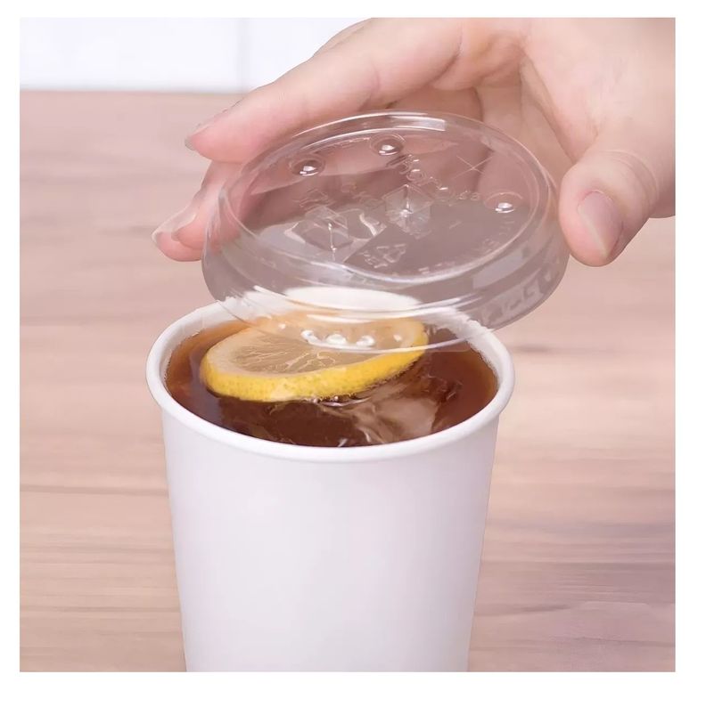 150 Vasos Polipapel Vasos Plasticos Desechables C/tapa 20 Oz-1