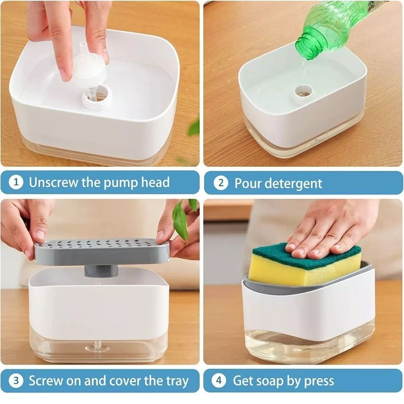 Dispensador Jabon Liquido Dispensadores Jabon Lava Loza -3