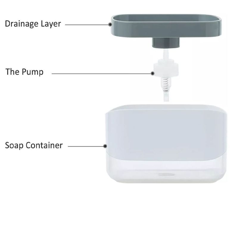 Dispensador Jabon Liquido Dispensadores Jabon Lava Loza -4