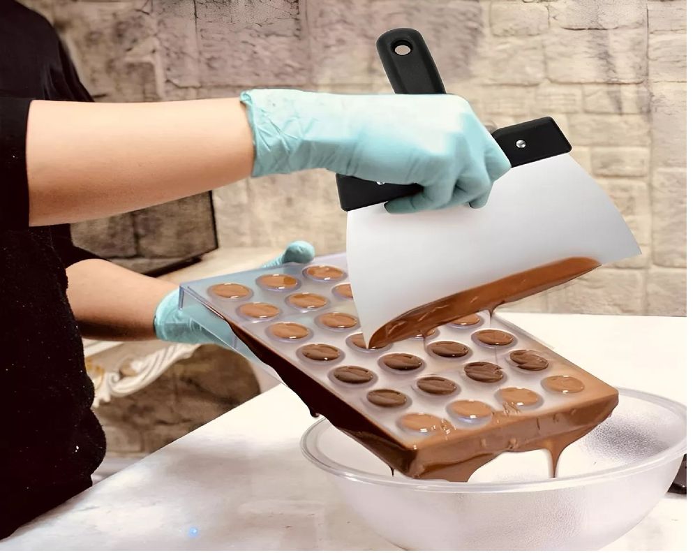 Espatula Reposteria Raspador De Chocolate Termostato 24cm-3