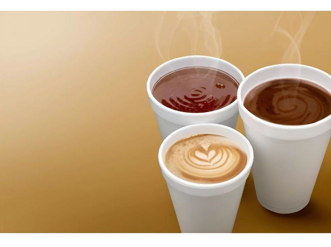 50 Vasos Desechable Plumavit Termico Vaso Cafe 8oz-3