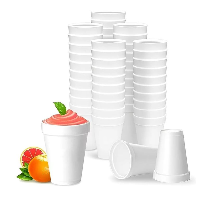 50 Vasos Desechable Plumavit Termico Vaso Cafe 8oz-7
