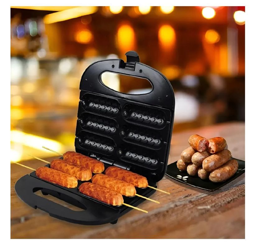 Maquina Doggie Hot Dog Maker Longaniza Completo Yoguis-7