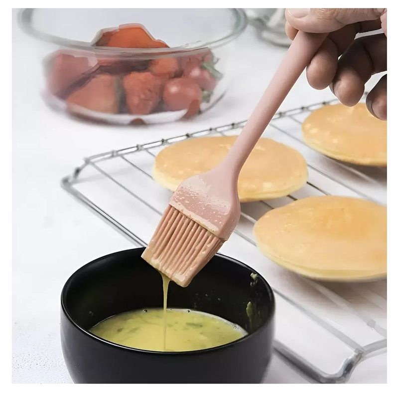 Pack X2 Mezquino Silicona Brochas Silicona Utensilios Cocina-3