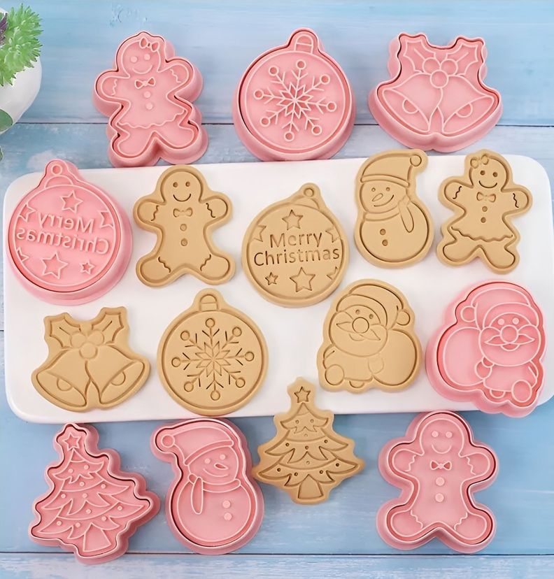 Cortador Galletas 3d Navidad Cortadores De Galletas Navidad-1
