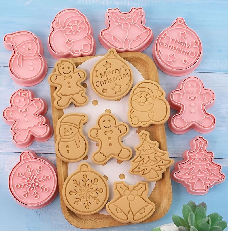 Cortador Galletas 3d Navidad Cortadores De Galletas Navidad-4