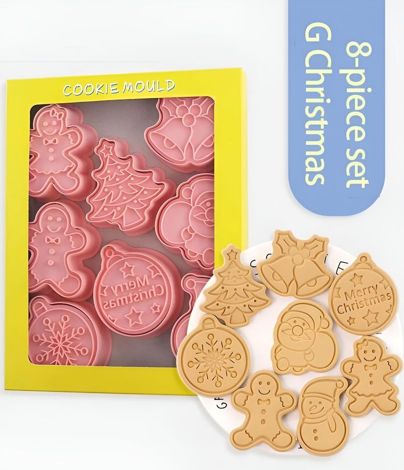 Cortador Galletas 3d Navidad Cortadores De Galletas Navidad-7