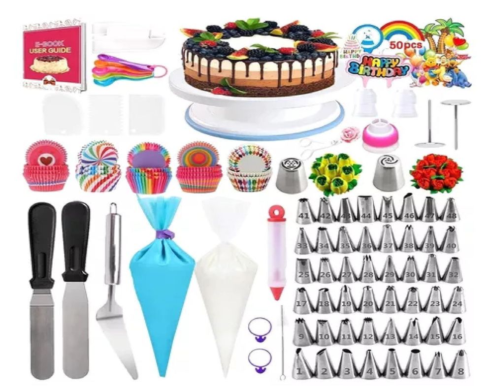 Set Reposteria Kit Pasteleria Set De Reposteria 322pcs-0