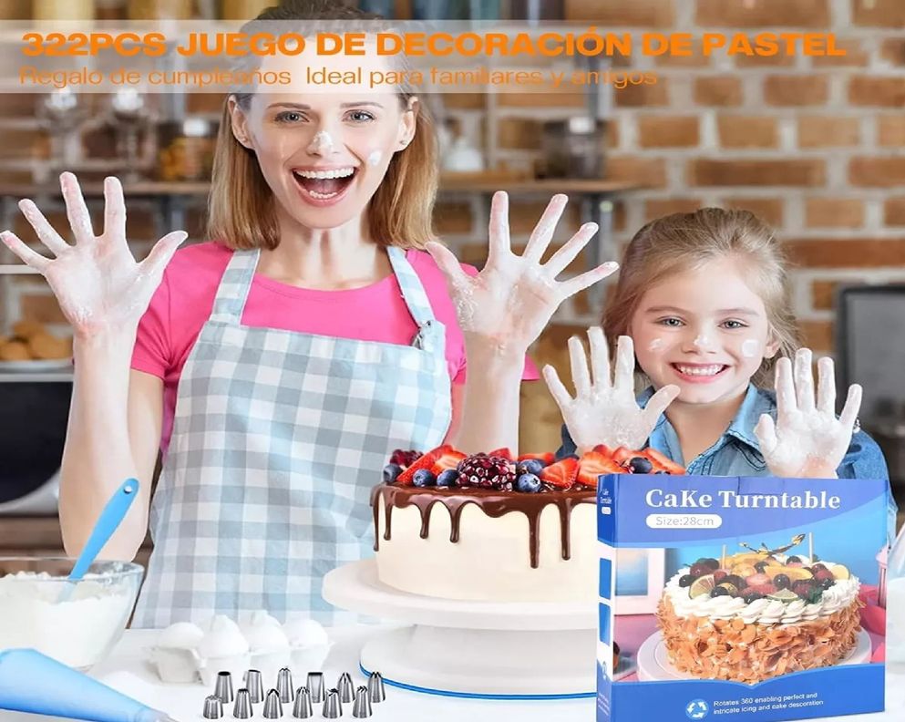 Set Reposteria Kit Pasteleria Set De Reposteria 322pcs-1