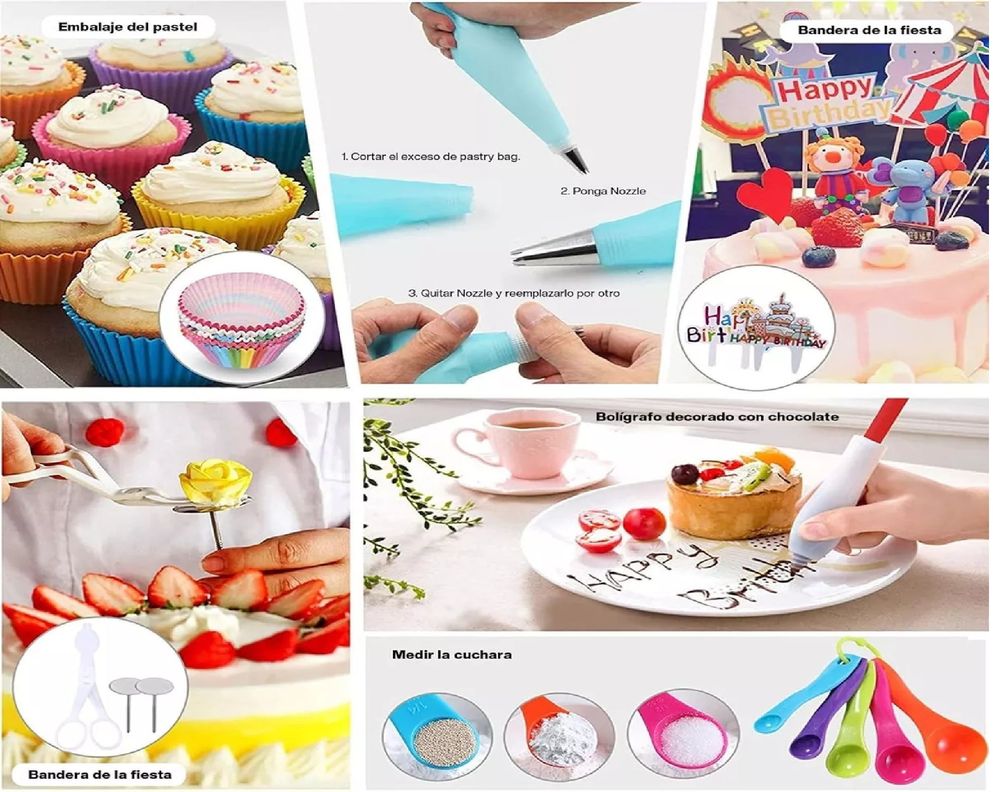 Set Reposteria Kit Pasteleria Set De Reposteria 322pcs-7