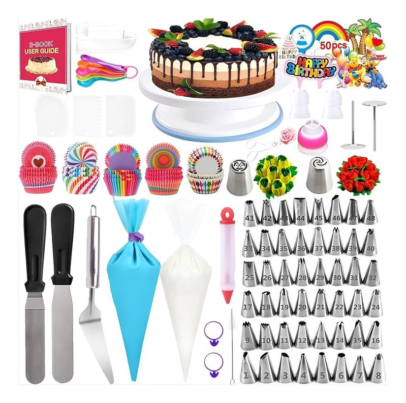 Set Reposteria Kit Pasteleria Set De Reposteria 322pcs Surtido [ 999 ]