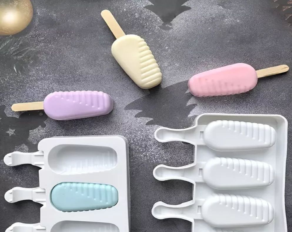 Moldes De Silicona Para Helados Molde Helado Mini 8 mcavidades-7