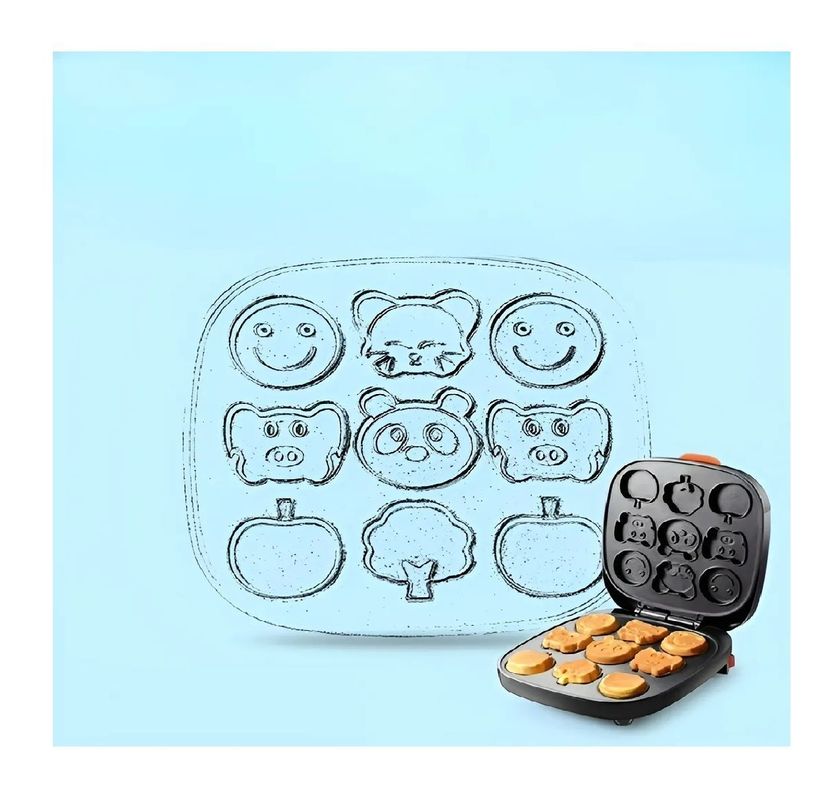 Wafleras Maquina Para Waffles Mini Wafles Cartoon 9cav-3