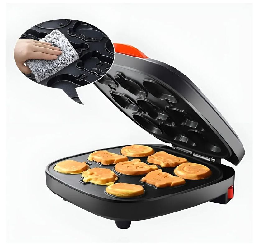 Wafleras Maquina Para Waffles Mini Wafles Cartoon 9cav-5