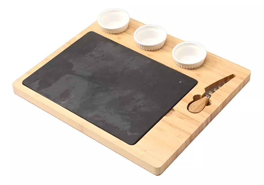 Tablas Para Picar Tabla De Quesos Tabla Picoteo Madera 38cm-0