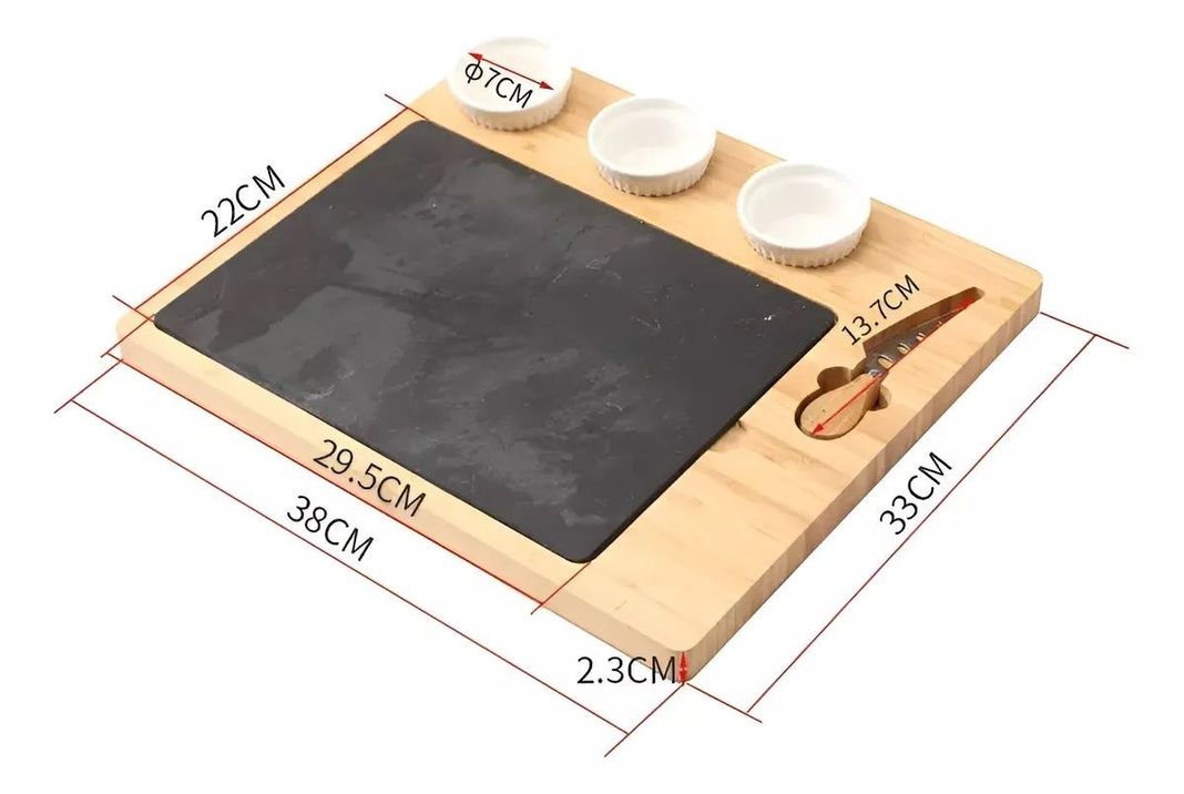 Tablas Para Picar Tabla De Quesos Tabla Picoteo Madera 38cm-4